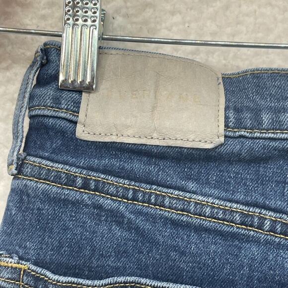 Everlane Jeans Womens 26 Blue Original Cheeky Straight Organic Cotton Mid Rise - Picture 7 of 13